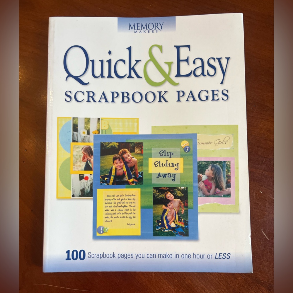 Memory Makers Quick & Easy Scrapbook Pages Book
